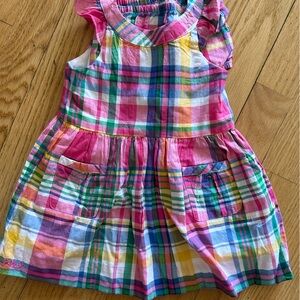 Colorful Plaid Dress